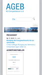 Mobile Screenshot of ag-energiebilanzen.de
